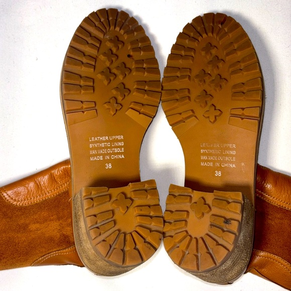 SILENT D
Brink Heeled Boots In Beige Leather Microsuede - Picture 5 of 7